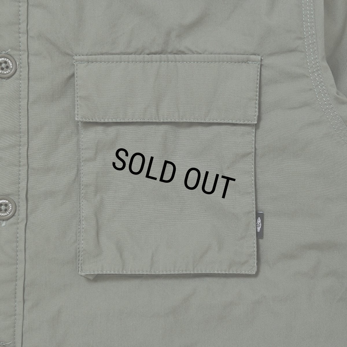 画像6: CHALLENGER/LINING MILITARY SHIRT（ARMY GREEN）［ライニングミリタリーシャツ-25秋冬］ (6)
