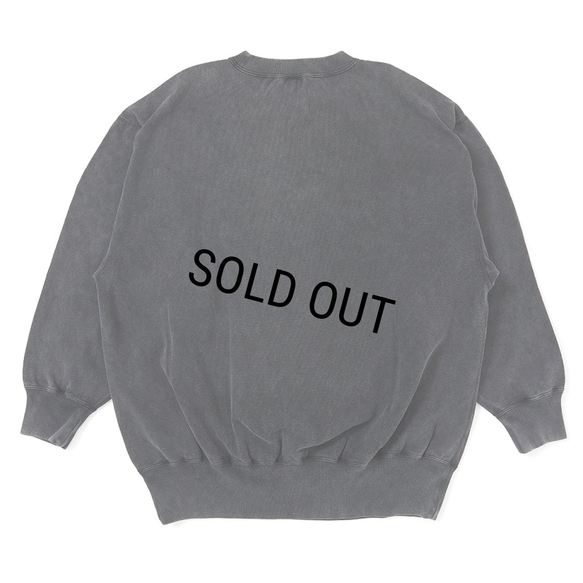 画像2: CHALLENGER/EAGLE C/N SWEAT（BLACK）［イーグルクルーネックスウェット-25秋冬］ (2)