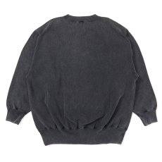 画像2: CHALLENGER/EAGLE C/N SWEAT（BLACK）［イーグルクルーネックスウェット-25秋冬］ (2)