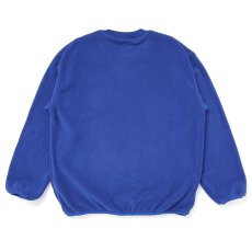 画像2: CHALLENGER/COLLEGE C/N FLEECE（BLUE）［カレッジクルーネックフリース-25秋冬］ (2)
