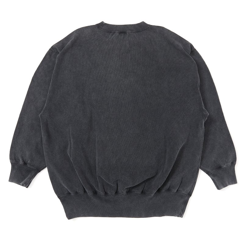 画像2: CHALLENGER/CLASSIC LOGO C/N SWEAT（BLACK）［クラシックロゴクルーネックスウェット-25秋冬］