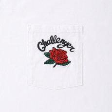 画像3: CHALLENGER/ROSE PKT TEE（WHITE）［ローズポケT-25秋冬］ (3)