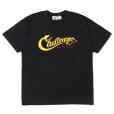 画像1: CHALLENGER/SNAKING TEE（BLACK）［スネーキングT-25秋冬］ (1)