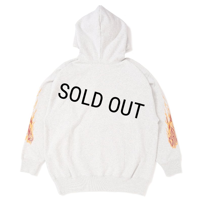 CHALLENGER/SNAKING LOGO HOODIE（GRAY）［スネーキングロゴフーディー