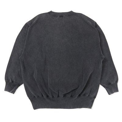 画像2: CHALLENGER/EAGLE C/N SWEAT（BLACK）［イーグルクルーネックスウェット-25秋冬］