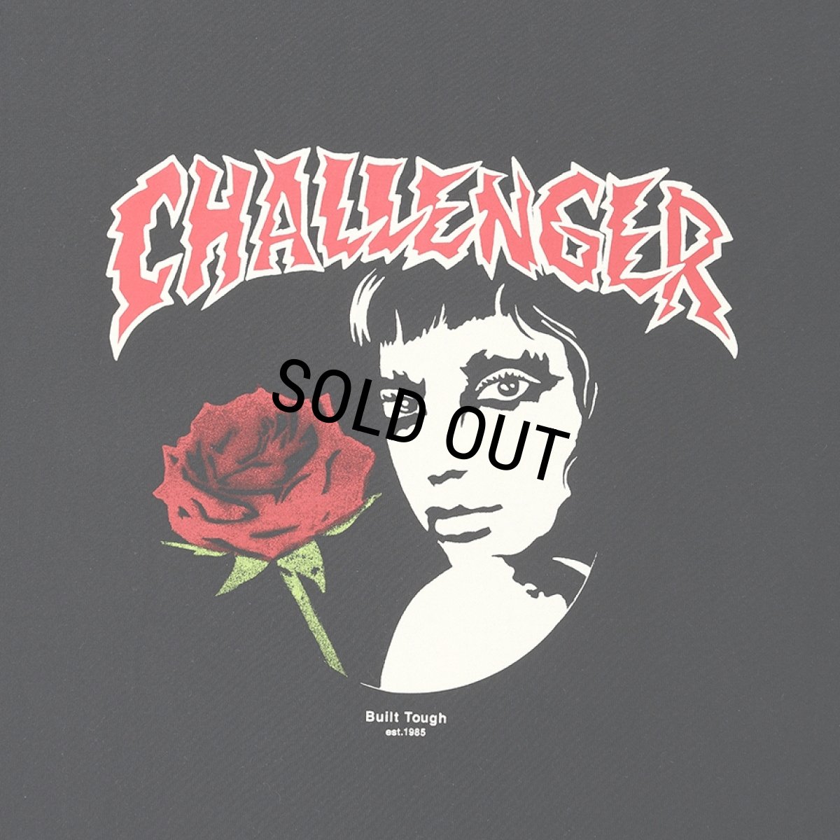 画像3: CHALLENGER/ROSEGIRL TEE（BLACK）［ローズガールT-25秋冬］ (3)
