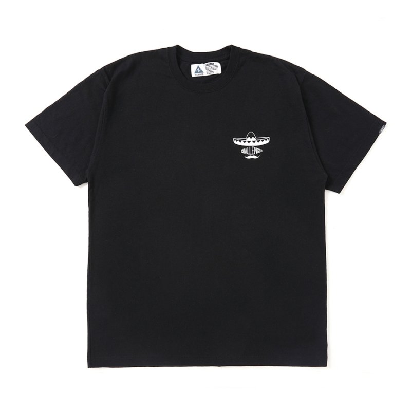 画像1: CHALLENGER/SOMBRERO TEE（BLACK）［ソンブレロT-25秋冬］