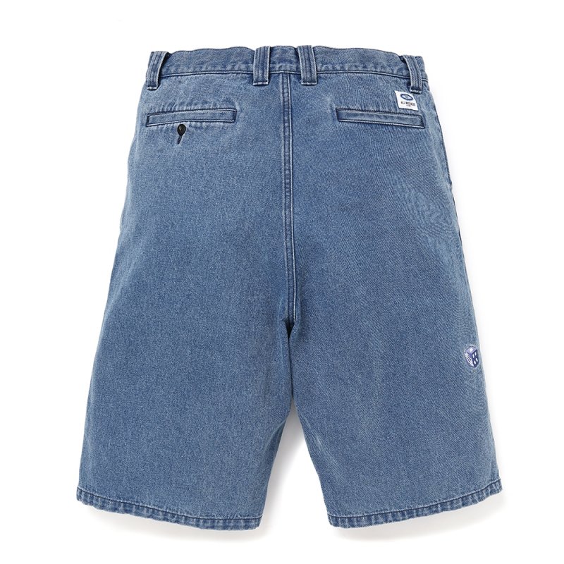 画像2: CHALLENGER/BAGGY SHORTS（WASHED INDIGO）［バギーショーツ-25春夏］
