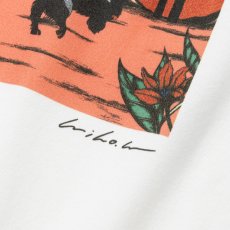 画像6: CALEE/× MIHO MURAKAMI DROP SHOULDER PRINT TEE（WHITE/A）［ドロップショルダープリントT-25春夏］ (6)