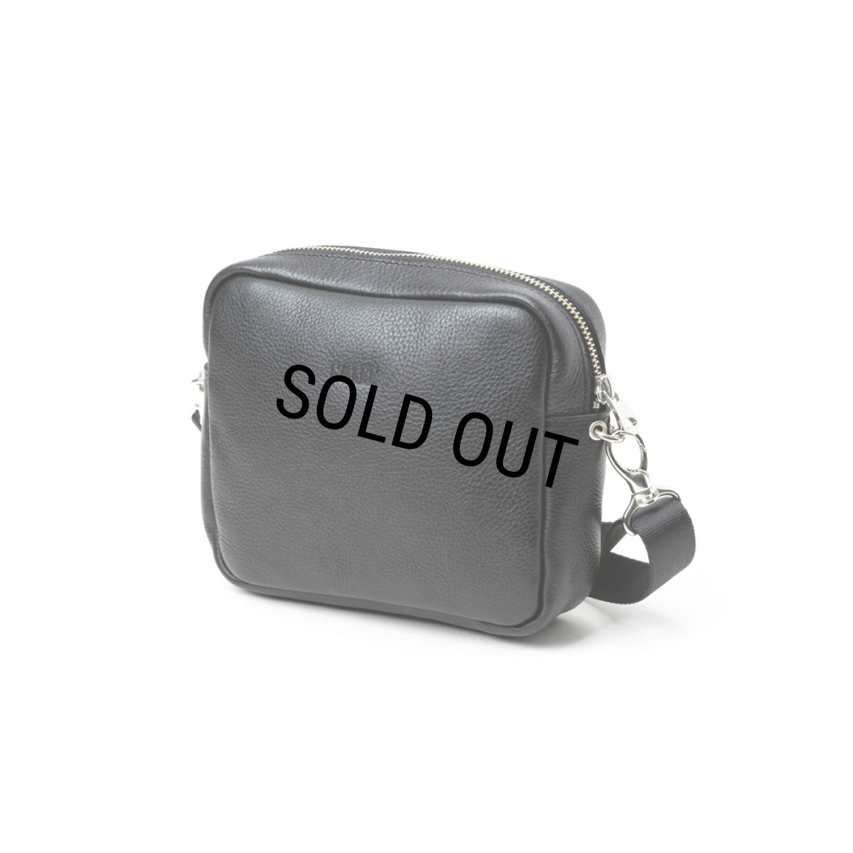 画像2: CALEE/STUDS LEATHER SHOULDER BAG ＜BOX TYPE＞（BLACK）［レザーショルダーバッグ-25春夏］ (2)