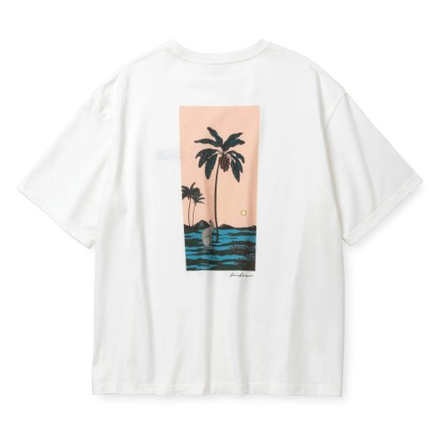 他の写真2: CALEE/× MIHO MURAKAMI DROP SHOULDER PRINT TEE（WHITE/C）［ドロップショルダープリントT-25春夏］