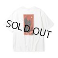 CALEE/× MIHO MURAKAMI DROP SHOULDER PRINT TEE（WHITE/A）［ドロップショルダープリントT-25春夏］