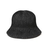 COOTIE PRODUCTIONS/Knit Crusher Hat（Black/Gray）［クラッシャーハット-25春夏］
