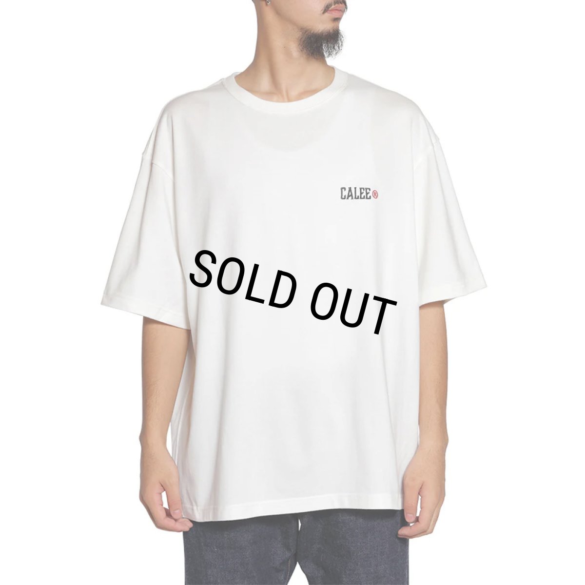 画像7: CALEE/× MIHO MURAKAMI DROP SHOULDER PRINT TEE（WHITE/A）［ドロップショルダープリントT-25春夏］ (7)