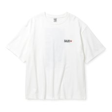 画像2: CALEE/× MIHO MURAKAMI DROP SHOULDER PRINT TEE（WHITE/A）［ドロップショルダープリントT-25春夏］ (2)