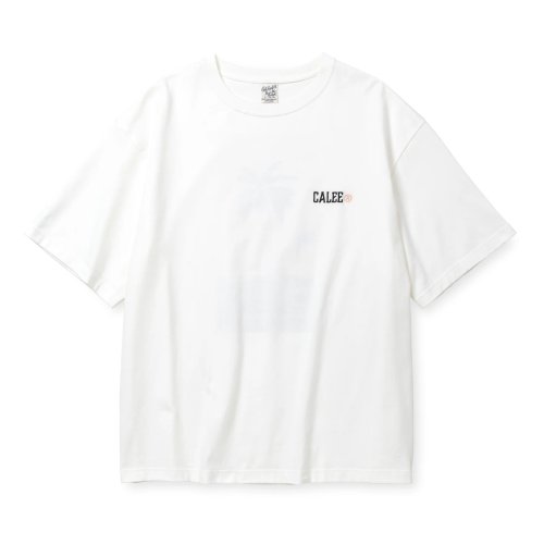 他の写真1: CALEE/× MIHO MURAKAMI DROP SHOULDER PRINT TEE（WHITE/C）［ドロップショルダープリントT-25春夏］