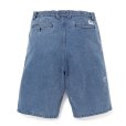 画像1: CHALLENGER/BAGGY SHORTS（WASHED INDIGO）［バギーショーツ-25春夏］ (1)