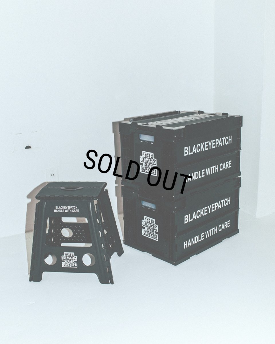 画像5: BlackEyePatch/OG LABEL FOLDING CONTAINER（BLACK） (5)