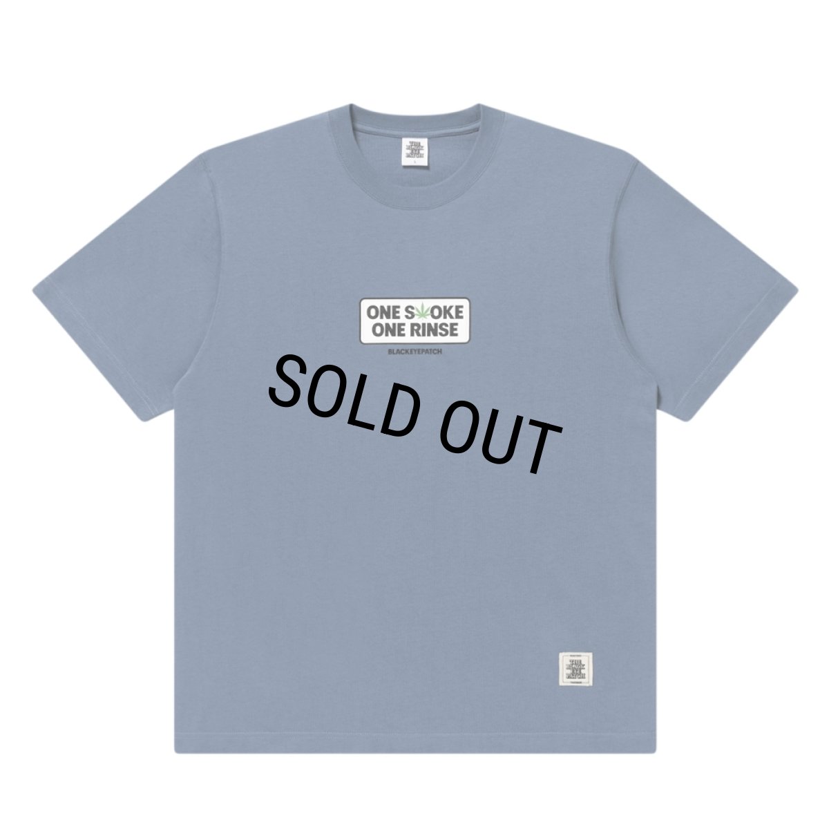 画像2: BlackEyePatch/HUSTLERS MOUTHWASH TEE（DARK BLUE） (2)