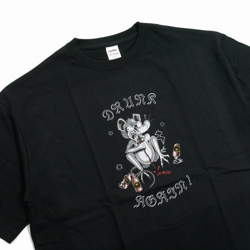 他の写真2: exodus/DRUNK AGAIN Tee（BLACK）［プリントT-25春夏］