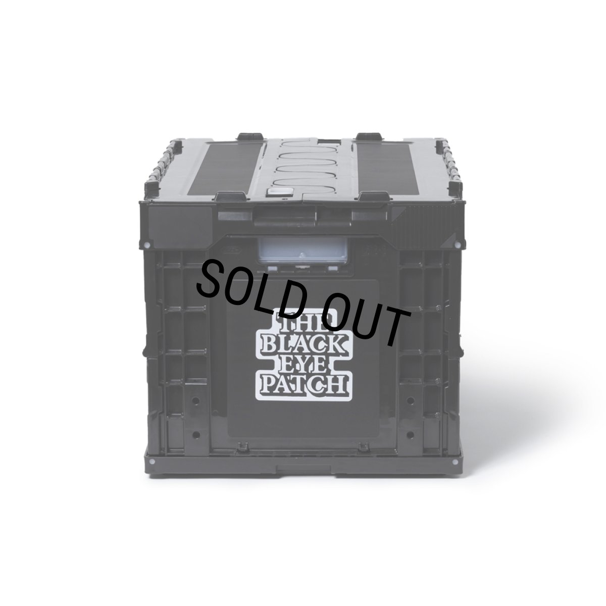 画像3: BlackEyePatch/OG LABEL FOLDING CONTAINER（BLACK） (3)