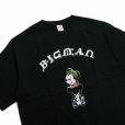 画像2: exodus/BIG MAN Tee（BLACK）［プリントT-25春夏］ (2)