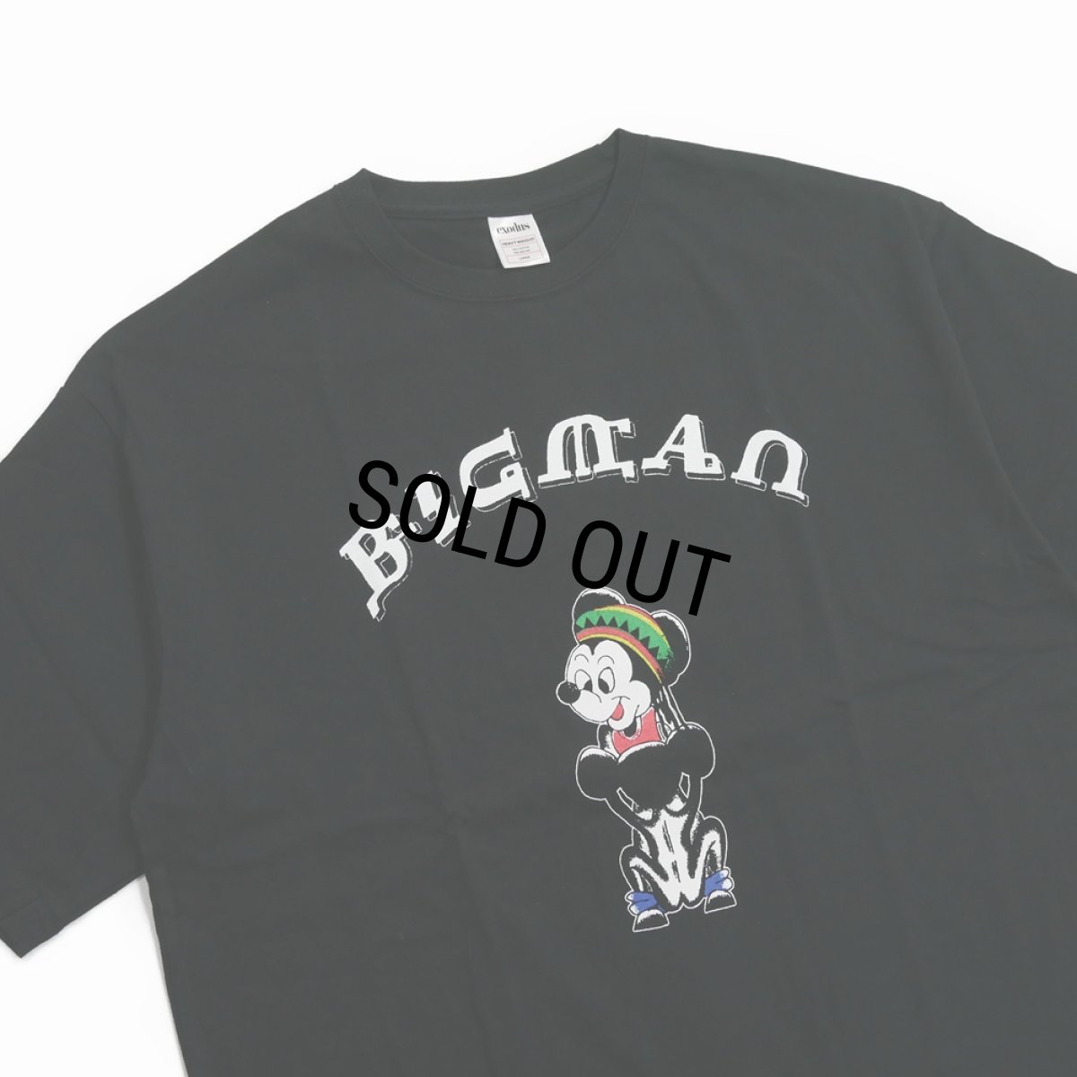 画像2: exodus/BIG MAN Tee（BLACK）［プリントT-25春夏］ (2)