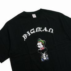 画像2: exodus/BIG MAN Tee（BLACK）［プリントT-25春夏］ (2)