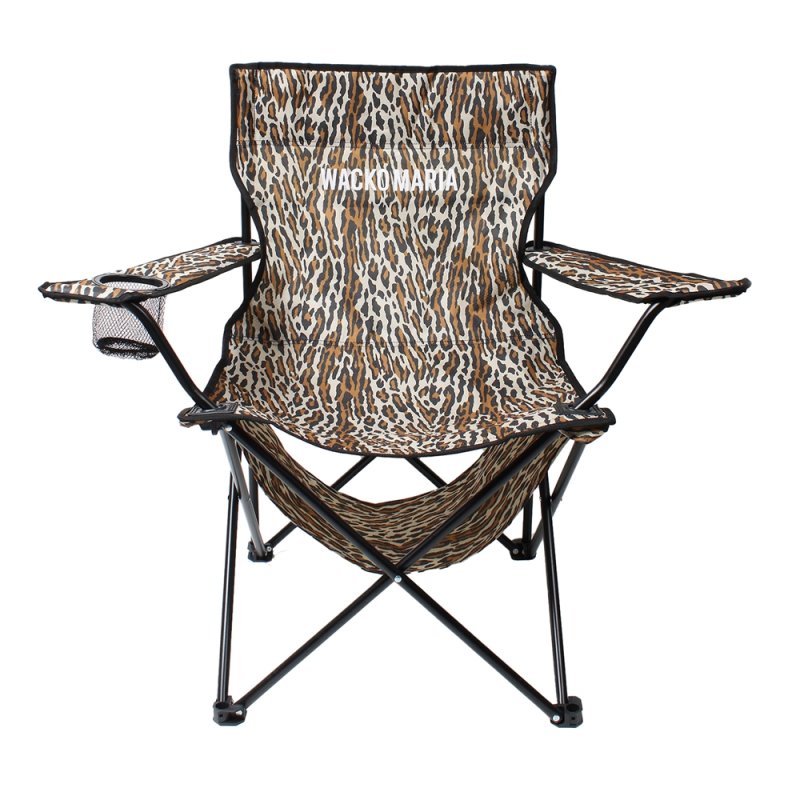 画像1: WACKO MARIA/CAPTAIN STAG / LOUNGE CHAIR（BEIGE）［ラウンジチェア-25春夏］