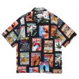 画像1: WACKO MARIA/HIGH TIMES / HAWAIIAN SHIRT（BLACK）［ハワイアンシャツ-25春夏］ (1)