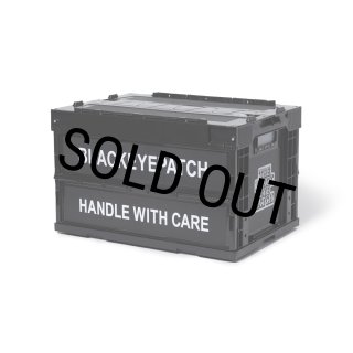 BlackEyePatch/OG LABEL FOLDING CONTAINER（BLACK） - JONAS