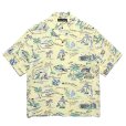 画像1: WACKO MARIA/HAWAIIAN SHIRT（YELLOW）［ハワイアンシャツ-25春夏］ (1)