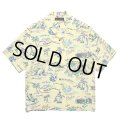 WACKO MARIA/HAWAIIAN SHIRT（YELLOW）［ハワイアンシャツ-25春夏］