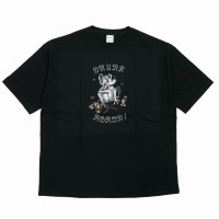 exodus/DRUNK AGAIN Tee（BLACK）［プリントT-25春夏］