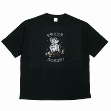 画像1: exodus/DRUNK AGAIN Tee（BLACK）［プリントT-25春夏］ (1)