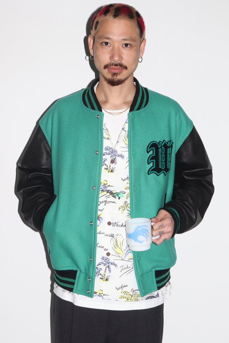 画像2: WACKO MARIA/HAWAIIAN SHIRT（WHITE）［ハワイアンシャツ-25春夏］