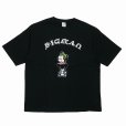 画像1: exodus/BIG MAN Tee（BLACK）［プリントT-25春夏］ (1)