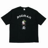 exodus/BIG MAN Tee（BLACK）［プリントT-25春夏］