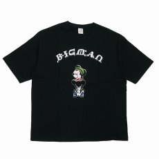 画像1: exodus/BIG MAN Tee（BLACK）［プリントT-25春夏］ (1)