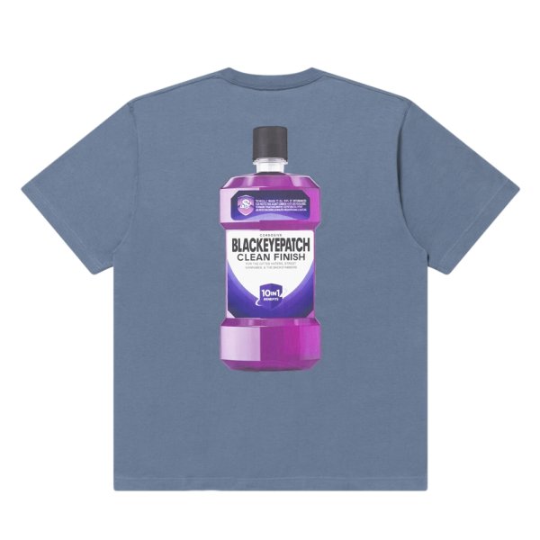 画像1: BlackEyePatch/HUSTLERS MOUTHWASH TEE（DARK BLUE）