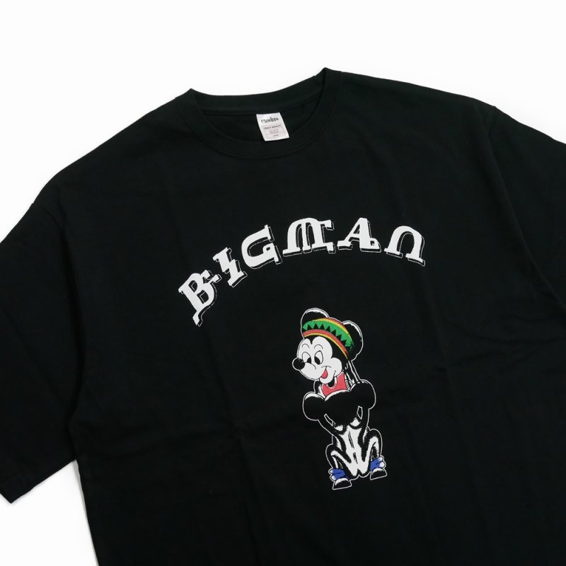 画像2: exodus/BIG MAN Tee（BLACK）［プリントT-25春夏］