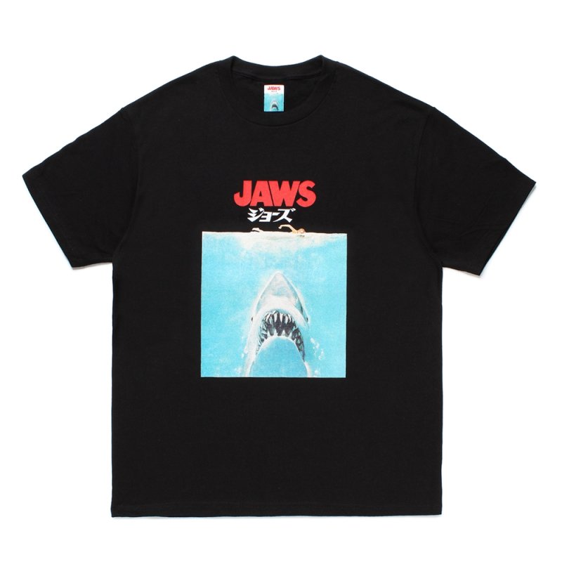 画像1: WACKO MARIA/JAWS / T-SHIRT（BLACK）［プリントT-25春夏］