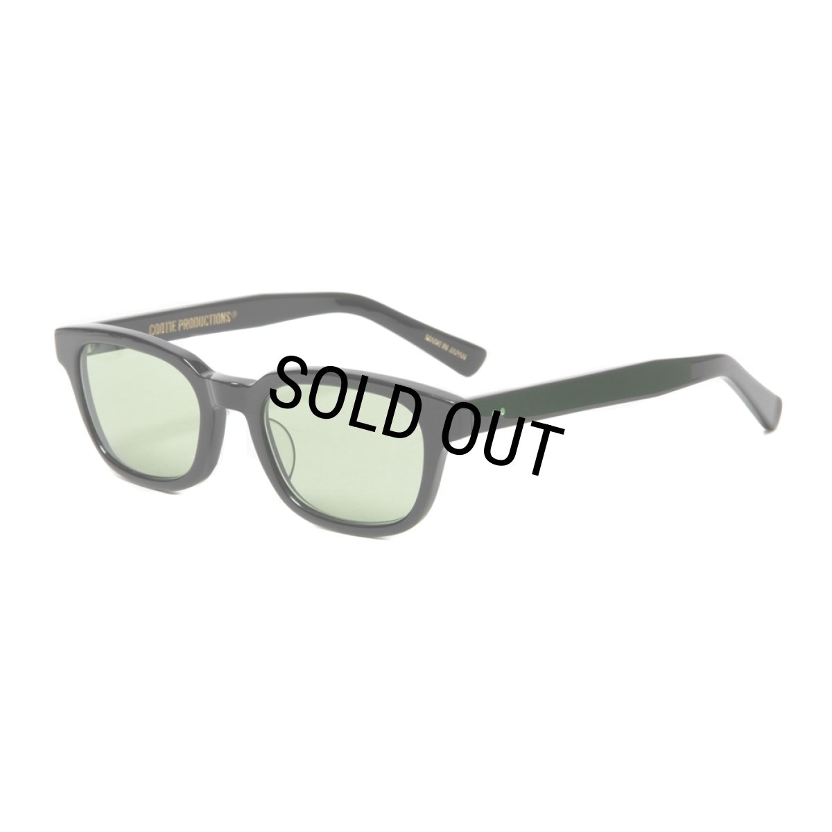 画像2: COOTIE PRODUCTIONS/Raza Shades（Black/Green）［サングラス-25春夏］ (2)
