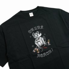 画像2: exodus/DRUNK AGAIN Tee（BLACK）［プリントT-25春夏］ (2)