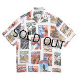 WACKO MARIA/HIGH TIMES / HAWAIIAN SHIRT（WHITE）［ハワイアンシャツ-25春夏］