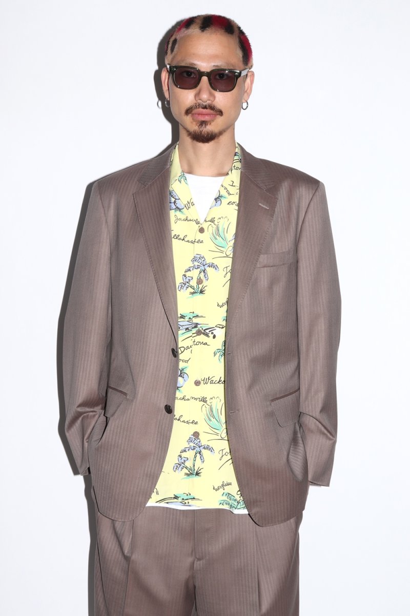 画像2: WACKO MARIA/HAWAIIAN SHIRT（YELLOW）［ハワイアンシャツ-25春夏］