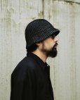 画像2: COOTIE PRODUCTIONS/Knit Crusher Hat（Black/Gray）［クラッシャーハット-25春夏］ (2)