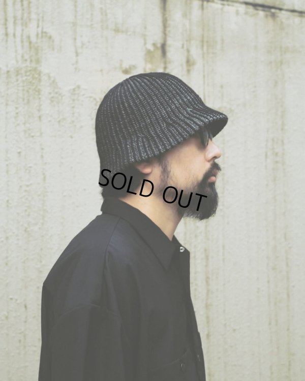 画像3: COOTIE PRODUCTIONS/Knit Crusher Hat（Black/Gray）［クラッシャーハット-25春夏］