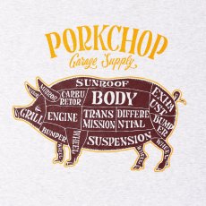 画像4: PORKCHOP/PORK BACK TEE（GRAY）［ポークバックT-25春夏］ (4)