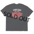 PORKCHOP/PORK BACK TEE（BLACK）［ポークバックT-25春夏］